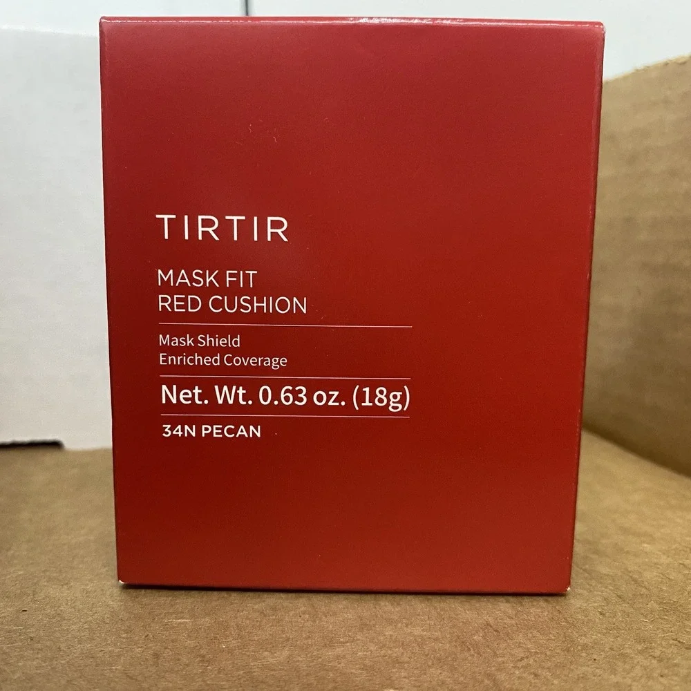 NEW TIRTIR‎ Mask Fit Red Cushion Foundation 34N Pecan .63 oz